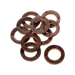 Anelli In Pelle Per Manopole Brooks Marrone (10 Pezzi) Accessori Originali E Ricambi Brooks