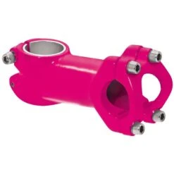 BRN Attacco In Alluminio Corsa/Mtb/Fixed Estens. 70 Mm, ø 25,4 Mm Fuxia Fluo Per Bici Fixed Scatto Fisso Shop