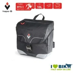 Borsa Manubrio, HAPO-G MAXI 10 L, Nera