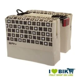 BRN Borse Posteriori Daisy Crema A Bisaccia Bike Shop