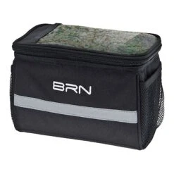 BRN Negozio On Line Vendita Borsetta Al Manubrio Grande Nera Per Bicicletta Porta Oggetti Accessori Per Ciclismo I Love Bike Shop On