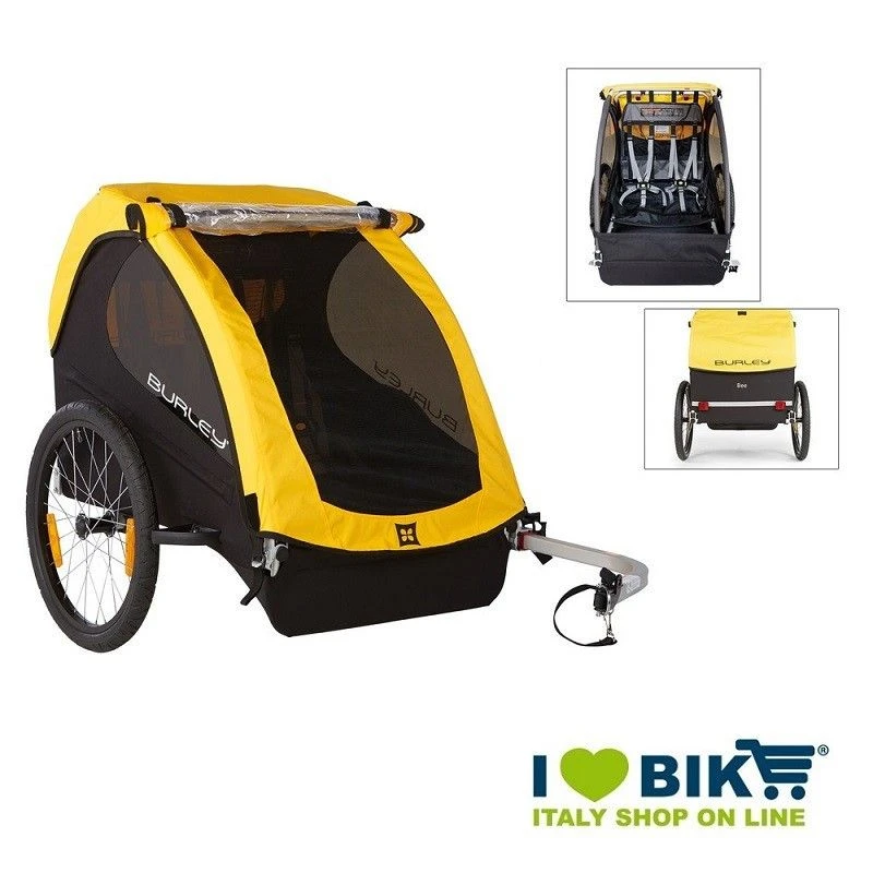 Carrello Burley Rimorchio Bambini Bee Giallo Online Shop 1 Carrello Burley Rimorchio Bambini Bee Giallo Online Shop