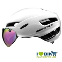 Casco Bici Corsa BRN Magnetic III Bianco Online Shop