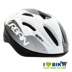 Casco Bicicletta BRN New Urban Bianco-nero Bike Store
