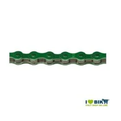 Catena Colorata 1 Velocità Verde Vendita On Line Catena Colorata Per Bicicletta Corsa Accessori Bici Catene