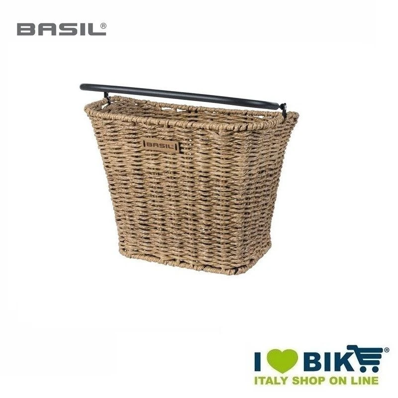 Cesto Bici In Sintetic Rattan Basil Bremmen Marrone 1 Cesto Bici In Sintetic Rattan Basil Bremmen Marrone
