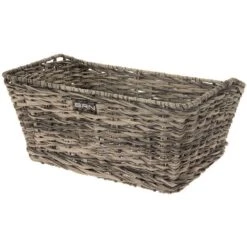 BRN Cesto Bici Rattan Rettangolare Grigio Shop Online