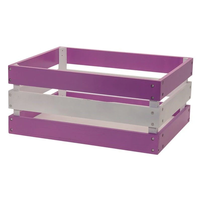 BRN Cesto In Legno Versilia Lilla Bianco (cm. 43x33xh19) Vendita Accessori Online 1 BRN Cesto In Legno Versilia Lilla Bianco (cm. 43x33xh19) Vendita Accessori Online