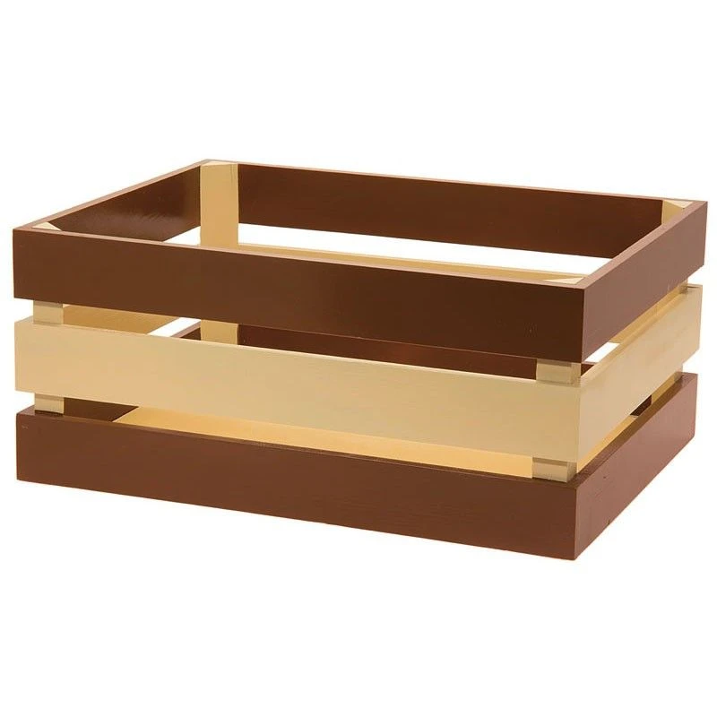 BRN Cesto In Legno Versilia Marrone Naturale (cm. 43x33xh19) Vendita Accessori Online 3 BRN Cesto In Legno Versilia Marrone Naturale (cm. 43x33xh19) Vendita Accessori Online - immagine 3