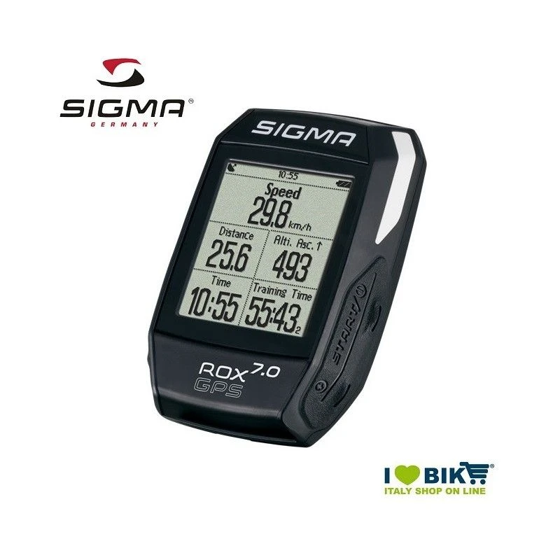Ciclocomputer Sigma Rox 7.0 GPS Nero Bike Shop 1 Ciclocomputer Sigma Rox 7.0 GPS Nero Bike Shop