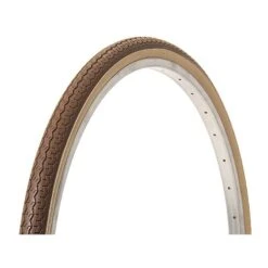 BRN Copertura Planet Air 26 X 1.3/8 Crema - Marrone Shop Online Copertoni Bici Colorati