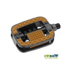 Coppia Pedali Con Gomma Antiscivolo Special Marroni Online Shop