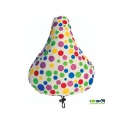 Coprisella Bici Imbottito A Pois Colorato Accessori Ricambi Bici Classiche Donna