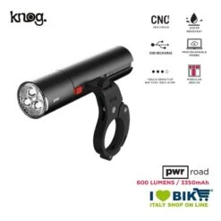 KNOG Fanale 600 LUMENS / 3350mAh PWR ROAD Con Ricarica Usb