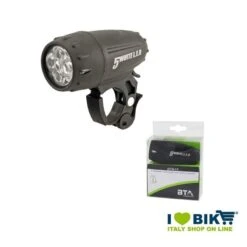 Fanale Anteriore APOLLO Con 5 Led A Luce Bianca. Colore Nero 2019