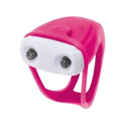 Shop On Line Vendita Fanalino BRN Silicone Pongo Posteriore Rosa Batterie Incluse Negozio Shop Biciclette