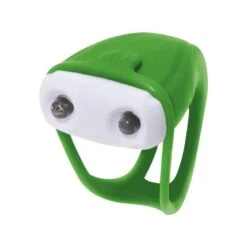 Shop On Line Vendita Fanalino BRN Silicone Pongo Posteriore Verde Batterie Incluse Negozio Shop Biciclette