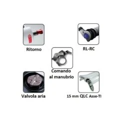 Forcella AXON Werx RC RL-RC 15QLC-Ti 27,5" 1.5-1 1/8 Bike Shop -Brn Knog Outlet forcella axon werx rc rl rc 15qlc ti 275 15 1 18 online store 1