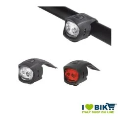 Kit Luci Bici, Fanalino Anteriore E Posteriore 2019