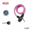 Lucchetto Bicicletta A Spirale ABUS 590 KID Rosa