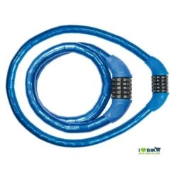 Lucchetto A Pitone Doppio Blindo Trendy Combinazione Blu Accessori Bici Online