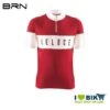 Maglia BRN VINTAGE Veloce, Rossa, Maniche Corte, 2019