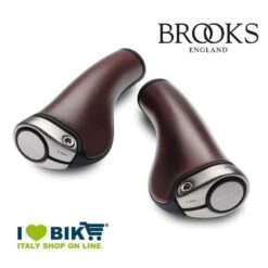 Manopole Brooks Ergon GP1 In Cuoio Colore Marrone Bike Shop