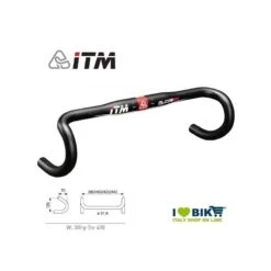 Manubrio Corsa ITM Alcor 80 Nero 380 Mm Online Shop