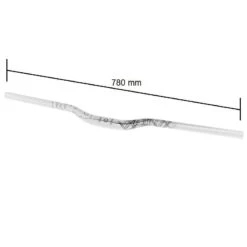 Manubrio In Alluminio Freerider XXL Over Size 31,8 Mm Bianco Bici Vendita On Line Accessori Bicicletta E Componenti Ciclismo -Brn Knog Outlet manubrio in alluminio freerider xxl over size 31 8 mm bianco 1