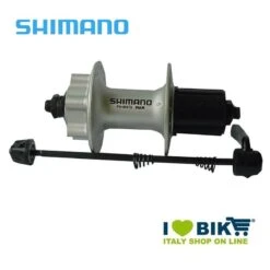 Mozzo A Cassetta Shimano FH-M475 32 Fori Attacco Disco 6 Fori Silver Bike Shop