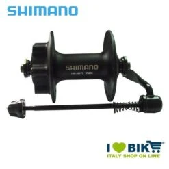 Mozzo Ruota Anteriore Shimano 36 Fori Freno A Disco 6 Fori Nero Online Shop