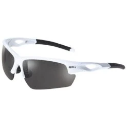 Occhiale BRN Cloud Bianco Lucido 3 Lenti Intercambiabili Vendita On Line Occhiali Per Ciclisti Su I Love Bike Shop On Line