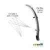 Parafanghi ABS Con Attacchi “Cobra” 28 City-Bike Carbon Per Bicicletta Vendita On Line Accessori E Parafanghi Per Bici Di Ogni M
