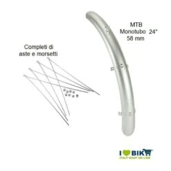 Parafanghi ABS Con Attacchi “Cristina” 24 Mtb/Monotubo Per Bicicletta Vendita On Line Accessori E Parafanghi Per Bici Di Ogni Mo