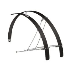 Parafanghi Bici Piatti Alluminio Neri 32mm Online Shop