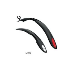 Parafanghi In Plastica Mtb 24/26 Attacco Rapido Lusso Colorado Per Bicicletta Vendita On Line Accessori E Parafanghi Per Bici Di