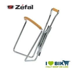 Portaborraccia Vintage Zefal Cromato Con Cuoio Bike Store Epoca
