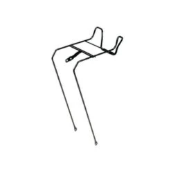 Portapacco Portacesto Con Portafanale Centrale 28 Nero Per Bicicletta Vendita Accessori Bici