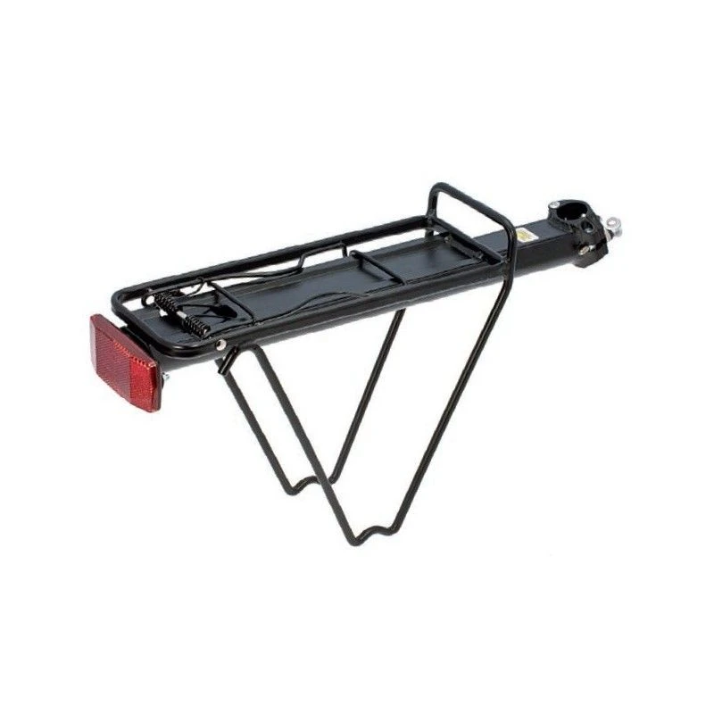 Portapacco In Alluminio Al Reggisella Trekking Nero Per Bicicletta Vendita Accessori Bici 1 Portapacco In Alluminio Al Reggisella Trekking Nero Per Bicicletta Vendita Accessori Bici