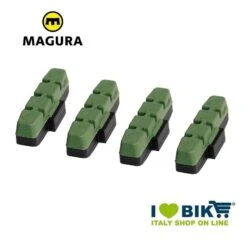 Ricambio Pattini Magura V-brake Mescola Verde Online Shop