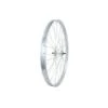 Ruota 26 3/8 R Alluminio Lucido Con Mozzo In Alluminio Posteriore Ricambi Per Bici R Ruote Complete