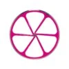 Ruota Anteriore Fixed A 6 Razze In Alluminio Fluo Fuxia Rosa Fixed Bike Shop
