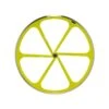 Ruota Anteriore Fixed A 6 Razze In Alluminio Fluo Giallo Fixed Bike Shop