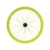 Ruota Anteriore Fixed Profilo 43 Mm In Alluminio Giallo Fluo Fixed Bike Shop