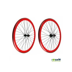 Ruote Fixed 28 36 Raggi Mozzi Su Cuscinetti Colore Rosso -Brn Knog Outlet ruote fixed raggi 9x4 su cuscinetti colore rosso 1