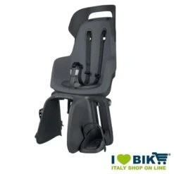 BRN Seggiolino Per Bicicletta BOBIKE GO Posteriore Grigio Bike Shop