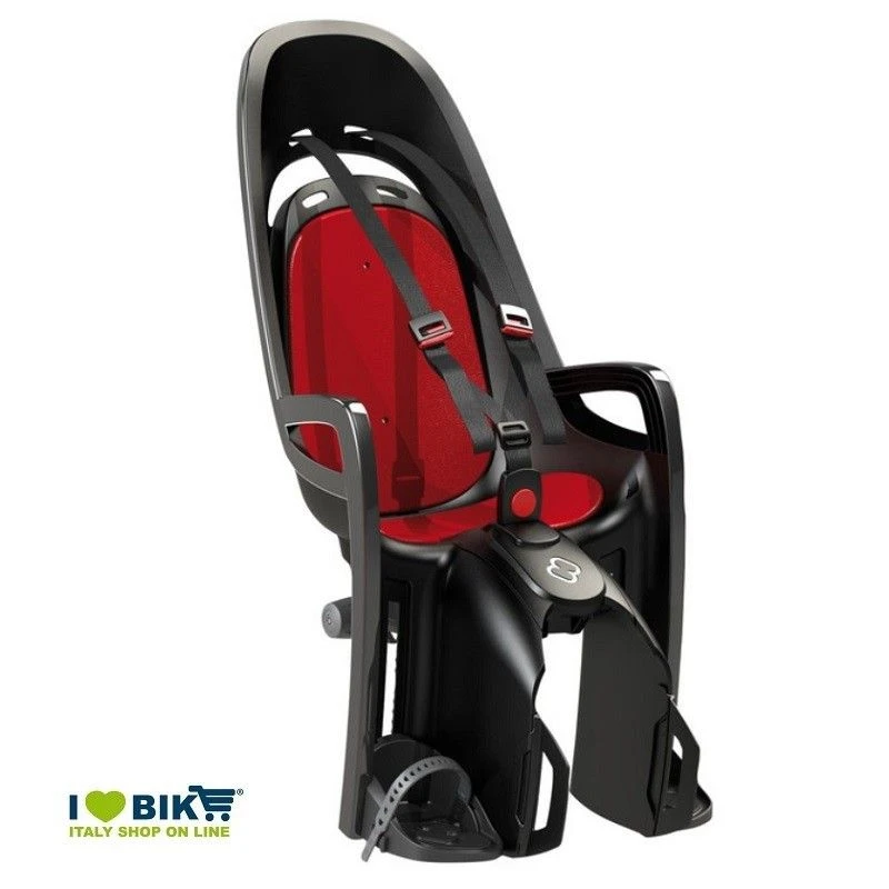 Seggiolino Hamax Rosso Bici Elettriche Bike Store 1 Seggiolino Hamax Rosso Bici Elettriche Bike Store