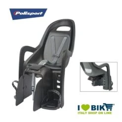 Seggiolino Bici Groovy Maxi Posteriore Al Portapacco Nero/grigio Bike Store