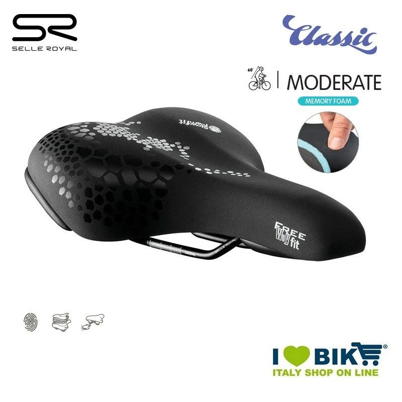 Sella 260x188 Mm Selle Royal Freeway Fit, Moderate, Donna 1 Sella 260x188 Mm Selle Royal Freeway Fit, Moderate, Donna