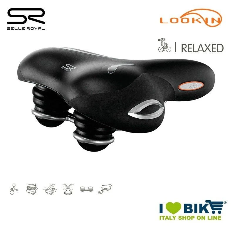 Sella 260x228 Mm Selle Royal Lookin Relaxed, Unisex 1 Sella 260x228 Mm Selle Royal Lookin Relaxed, Unisex